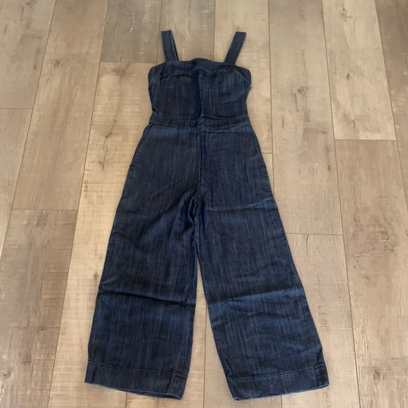 SOLD - CLUB MONACO Jean jumpsuit - Picture 1 of 6